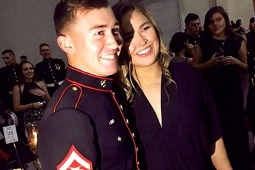 cagepound.com-ronda-rousey-goes-to-marine-corp-ball